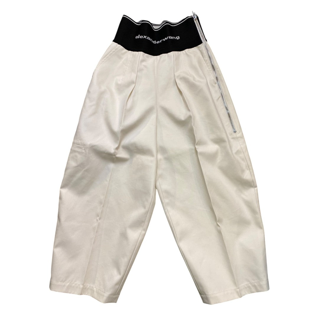 [ALEXANDER WANG] Alexander Wang Carrot Trousers/High-Waist Zipper/Women's Size S