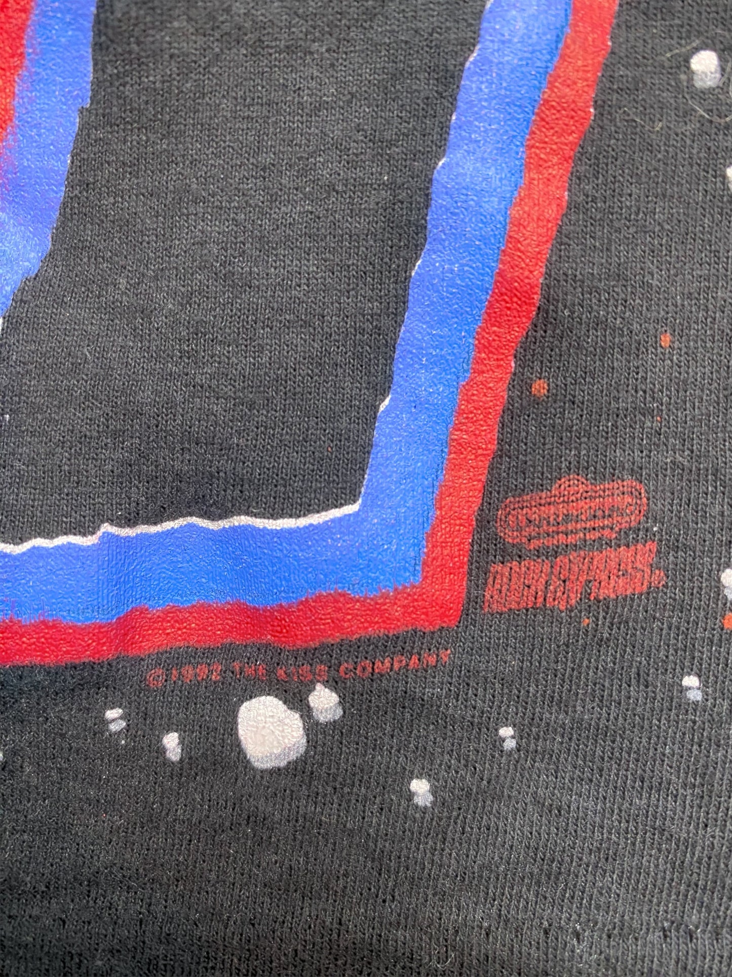 [KISS] Kiss overprint 90's Vintage T-shirt