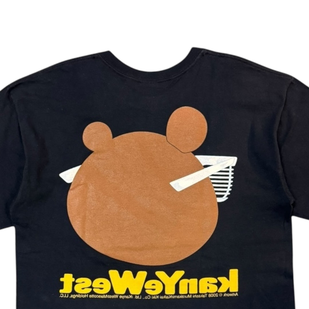 【Kanye Westｘ村上隆 】カニエウェスト ドロップアウトベア Tシャツ USED美品 00's Vintage L