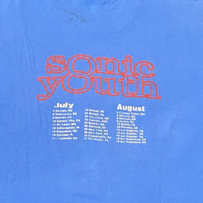 【SONIC YOUTH】ソニック・ユース Vintage Washing Machine T-Shirt (Size XL)（タグ：Fruit of the Loom・フルーツオブザルーム）