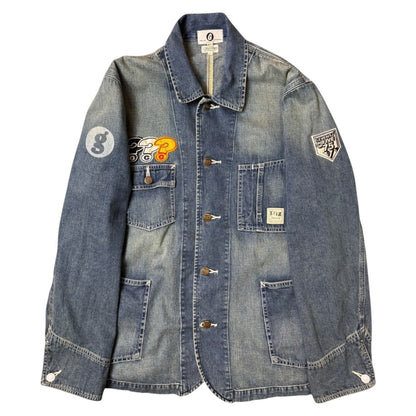 【GOODENOUGH × KEY】グッドイナフ× キー 2012AW / カバーオール / ヴィンテージ加工