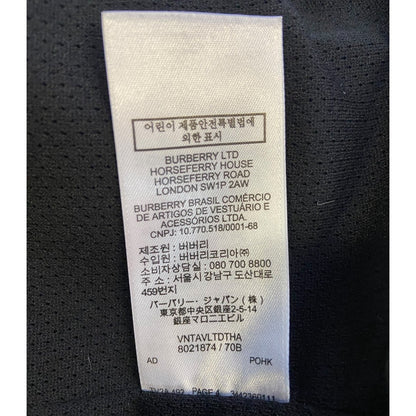 [BURBERRY] Burberry TB Logo Color Block Fleece Zip Up Blouson TB logo color block fleece zip up blouson
