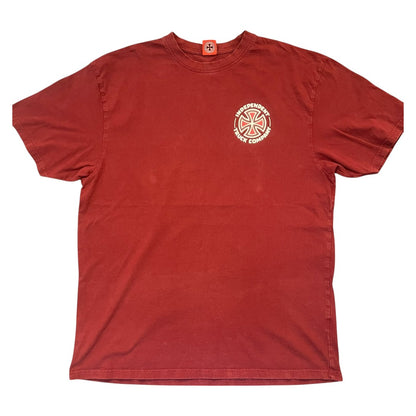 【INDEPENDENT】インディペンデント TRUCK COMPANYロゴプリントTシャツ L