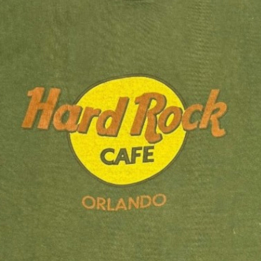 [HardRockCafe] Hard Rock Cafe ORLANDO Vintage T-Shirt Green XL