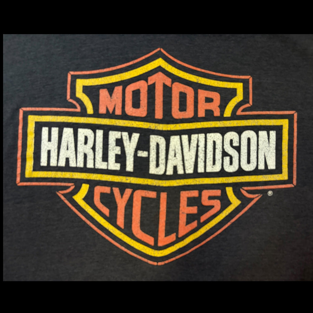【Harley Davidson】ハーレーダビッドソン  vintage Tシャツ（ブラック）/ 90’s / XL相当