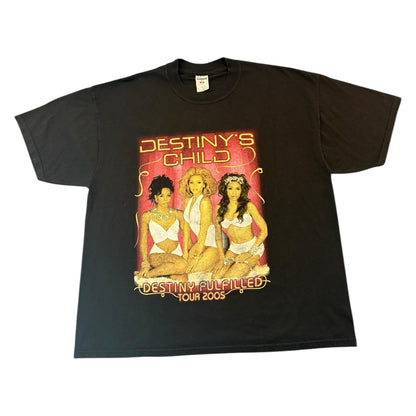 Destiny's Child "Destiny Fulfilled Tour 2005" Vintage T-shirt, Size XL