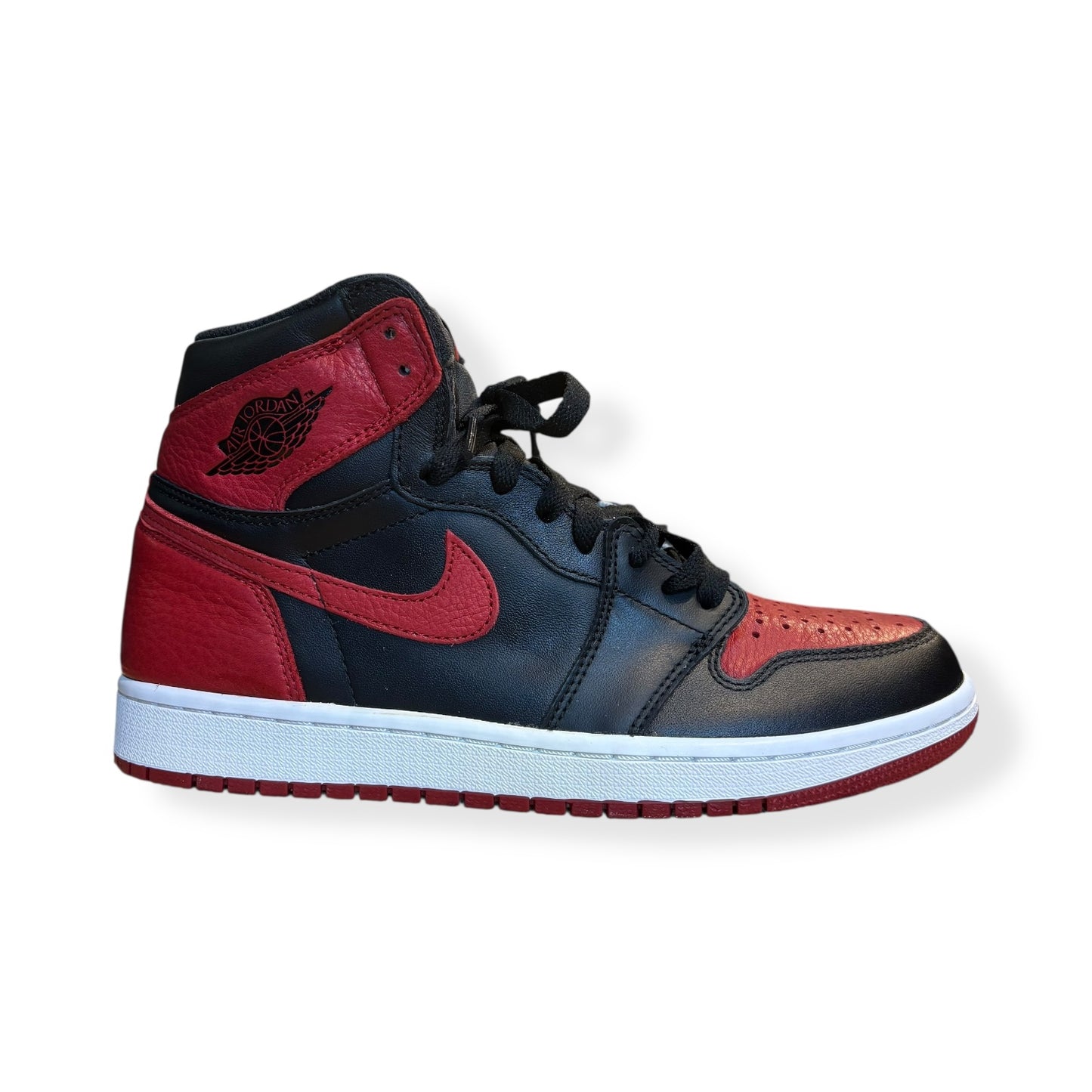 [NIKE AIR JORDAN 1 RETRO HIGH OG “Bred/Black Red”] Nike Air Jordan 1 Retro High OG Black/Red 26.5cm