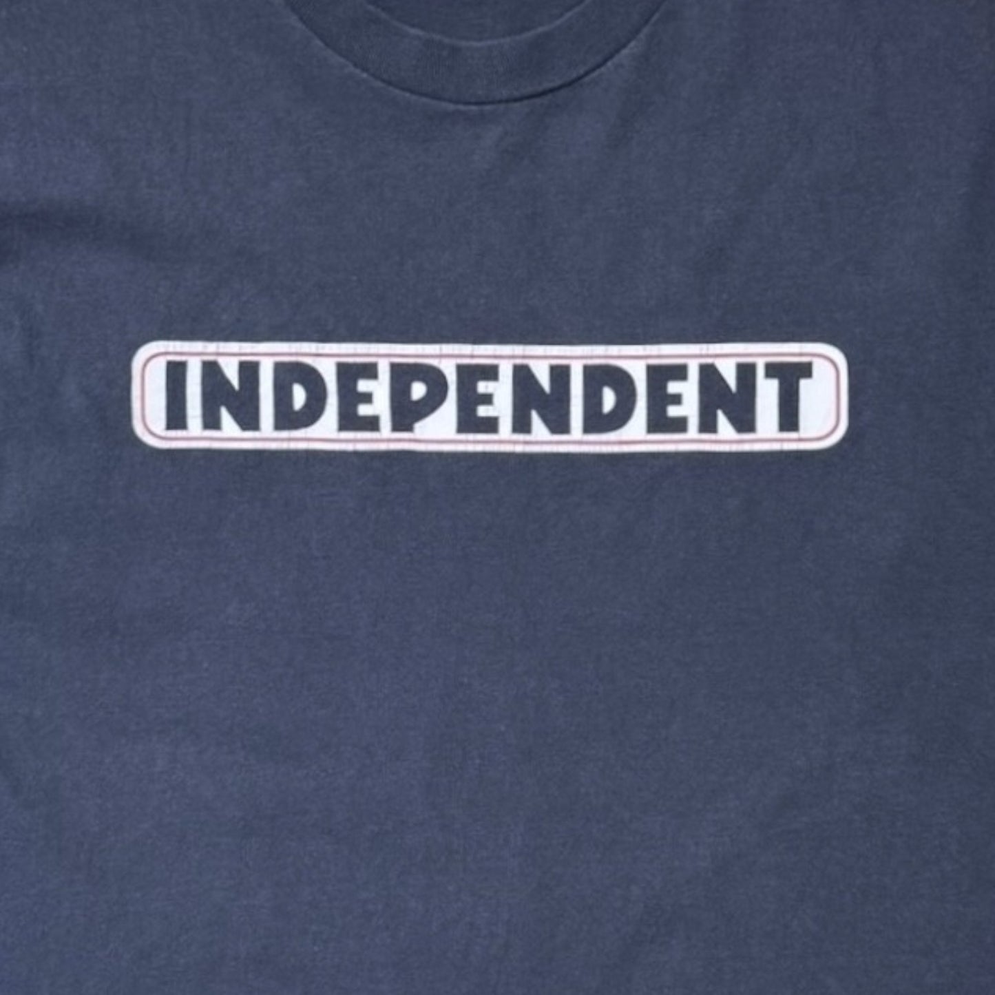 【INDEPENDENT】インディペンデント ネームロゴ Vintage Tシャツ L（XL相当）