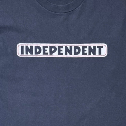【INDEPENDENT】インディペンデント ネームロゴ Vintage Tシャツ L（XL相当）