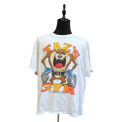 【LOONEY TUNES （TAZ'S GYM）】ルーニーテューンズ タズマニアンデビル Vintage Tシャツ XL