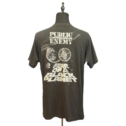 【PUBLIC ENEMY】パブリックエネミー "FEAR OF A BLACK PLANET" 90s Vintage Tシャツ XL相当