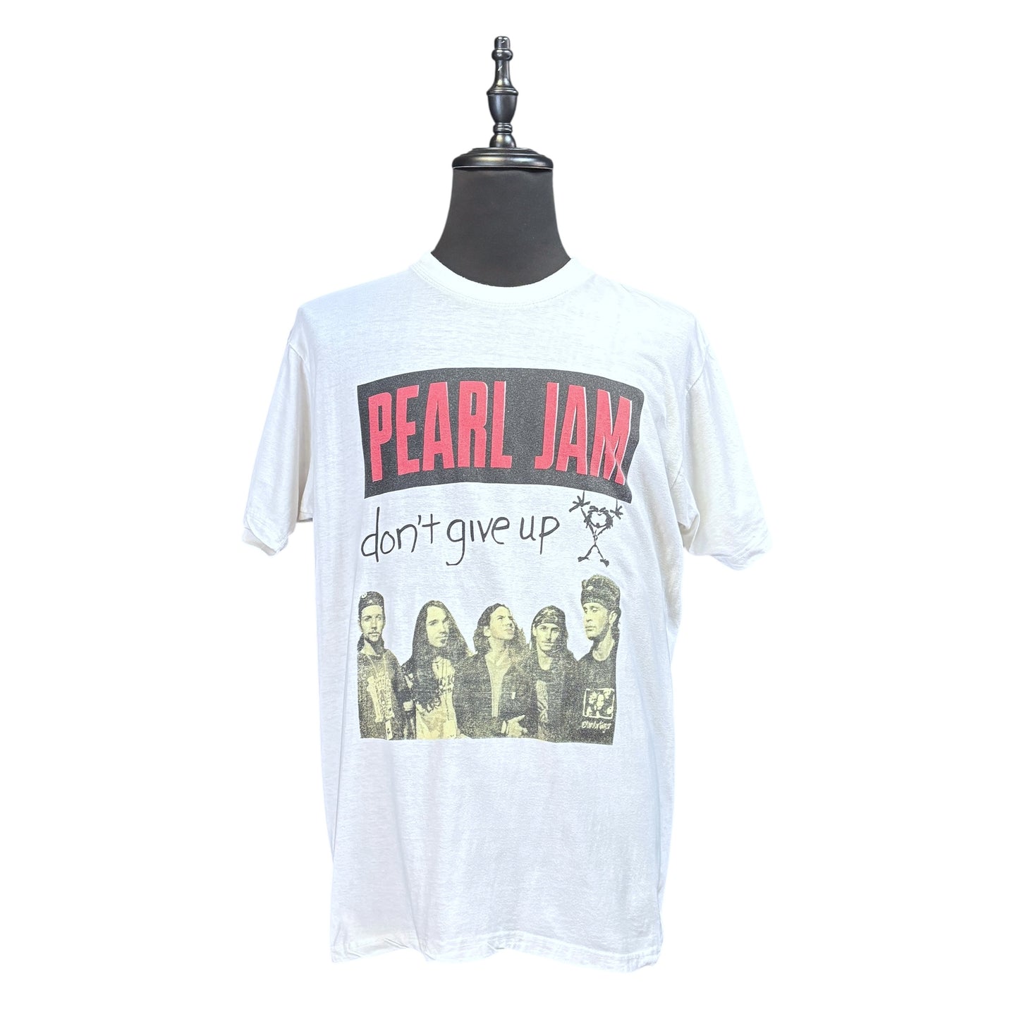 Pearl Jam "Don't Give Up" White T-Shirt, 90s, Size XL