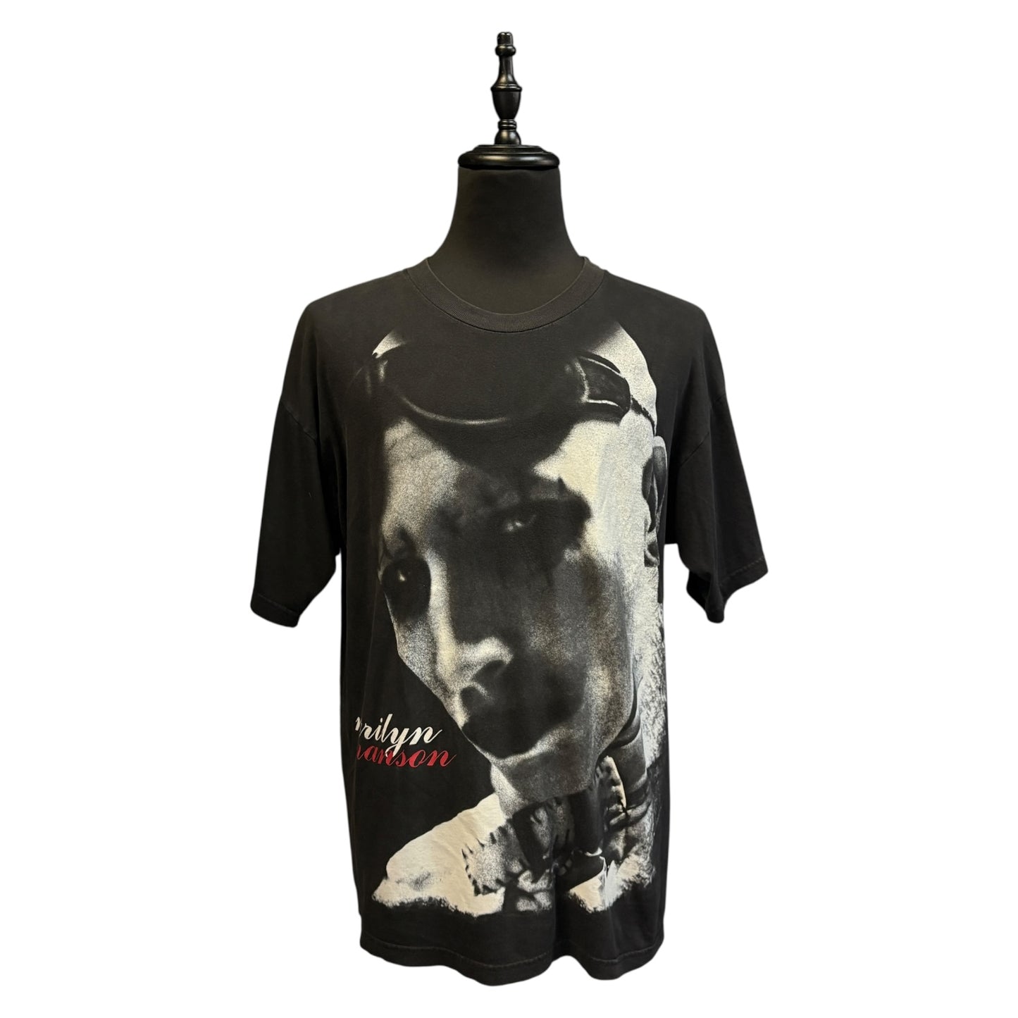 [MARILYN MANSON] Marilyn Manson 90's photo print T-shirt