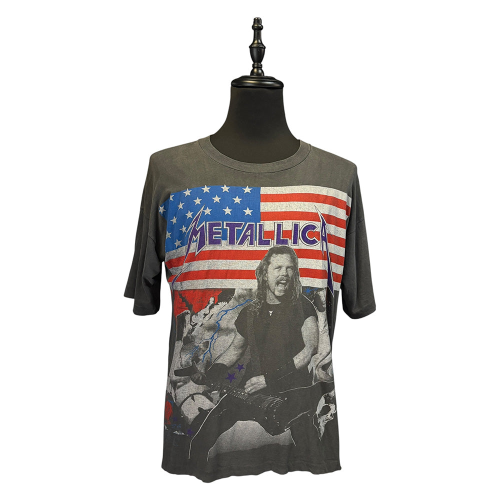 [METALLICA] Metallica ALL OVER US Vintage T-shirt XL