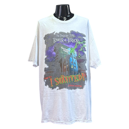[TOWER OF TERRROR] Tower of Terror Disney T-shirt (XL size)