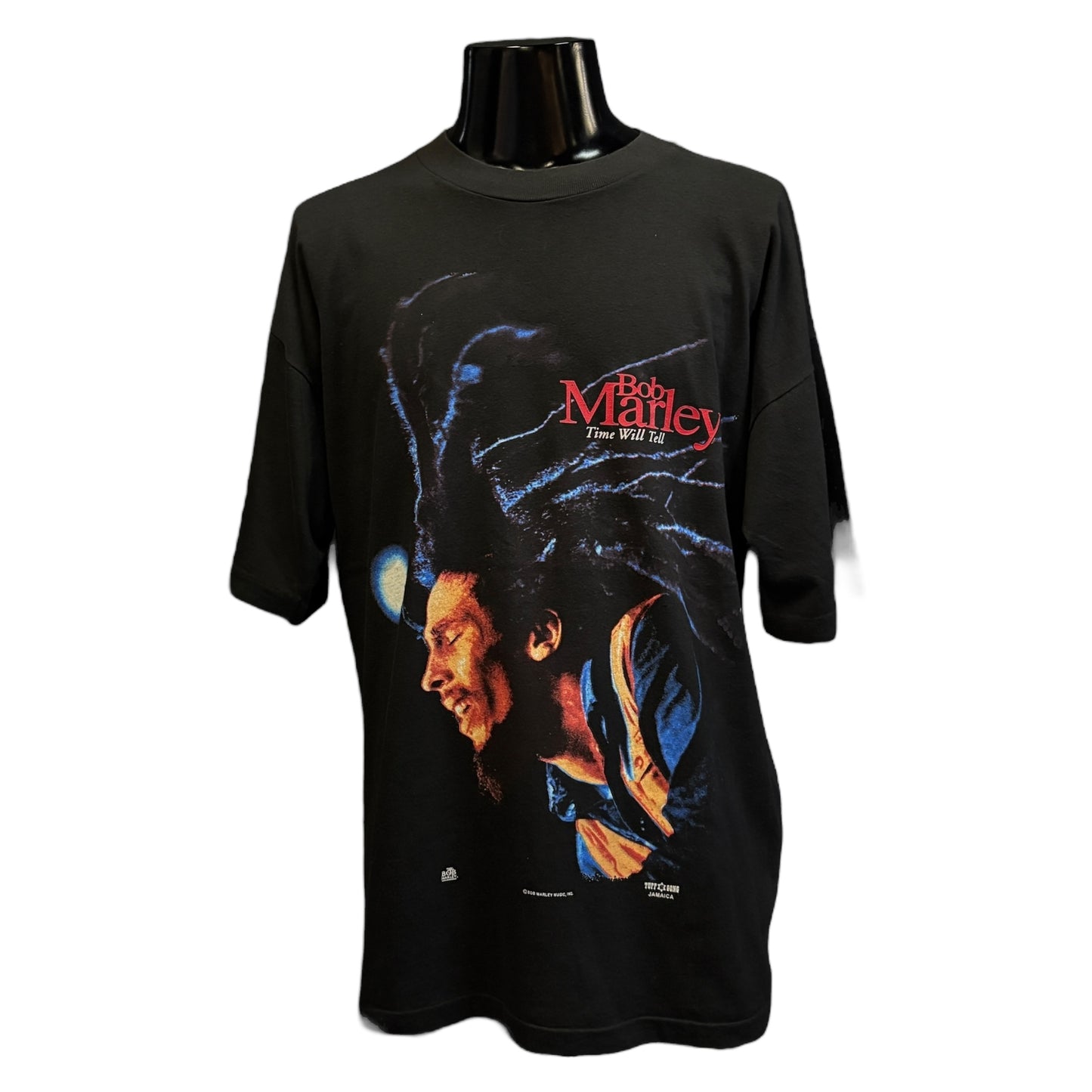 [BOB MARLEY] Bob Marley Time Will Tell vintage T-shirt XL