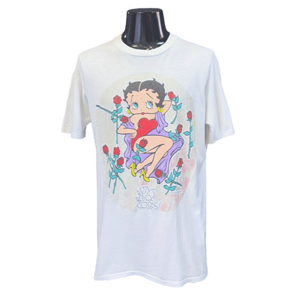 BETTY BOOP BETTY'S BED OF ROSES! Vintage T-shirt, size XL