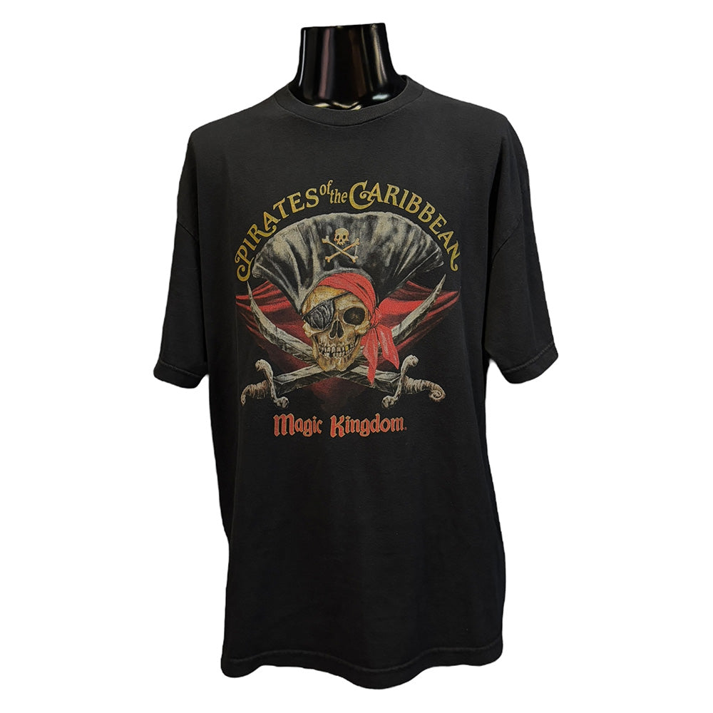 【PIRETES OF CARIBBEAN】パイレーツオブカリビアン Magic Kingdom ディズニー Tシャツ XL相当