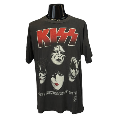 【KISS】キッス "Alive/Worldwide Tour '96'97" 90's Vintage Tシャツ XL相当
