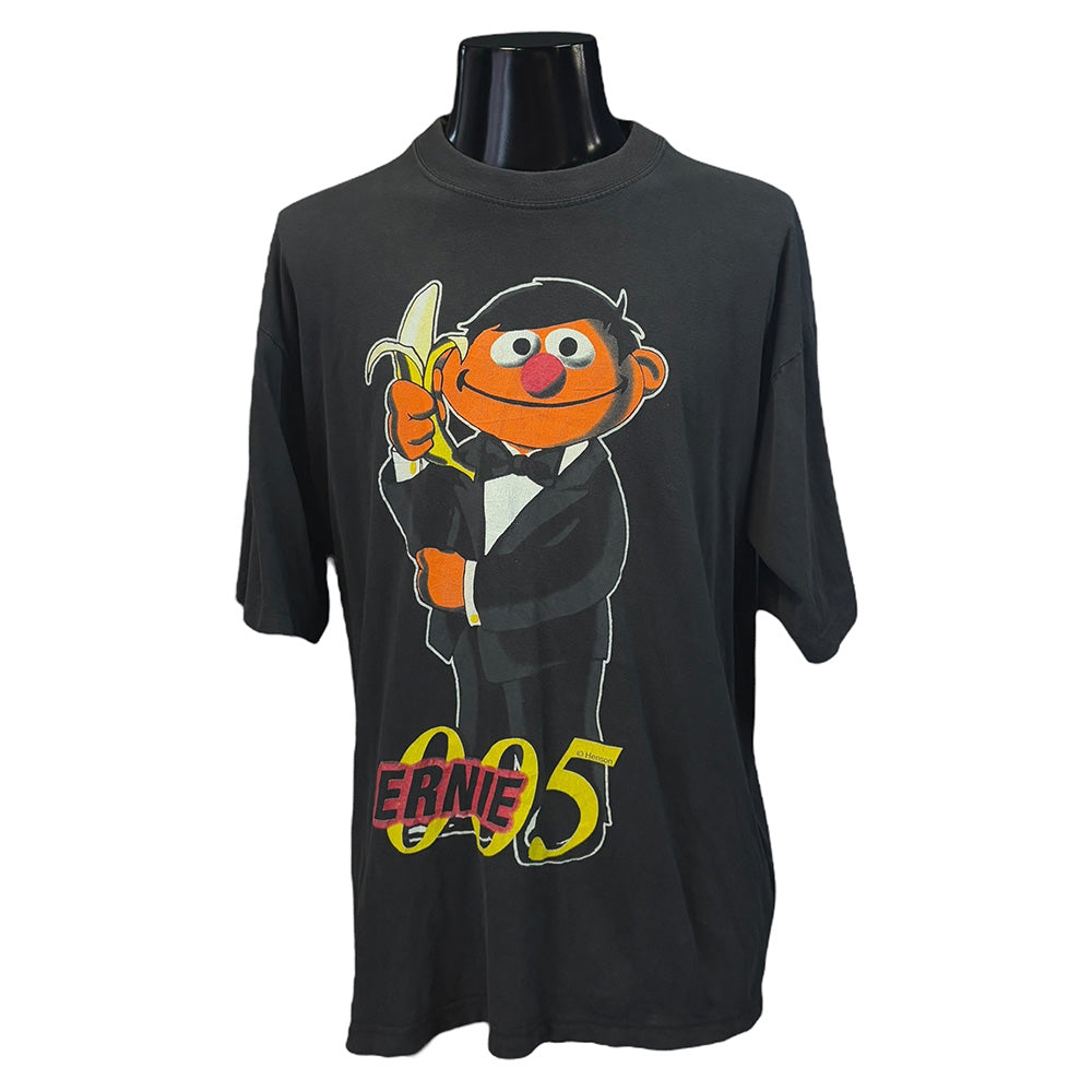 【SESAMI STREET】セサミストリート "Ernie アーニー 005" Tシャツ XL相当