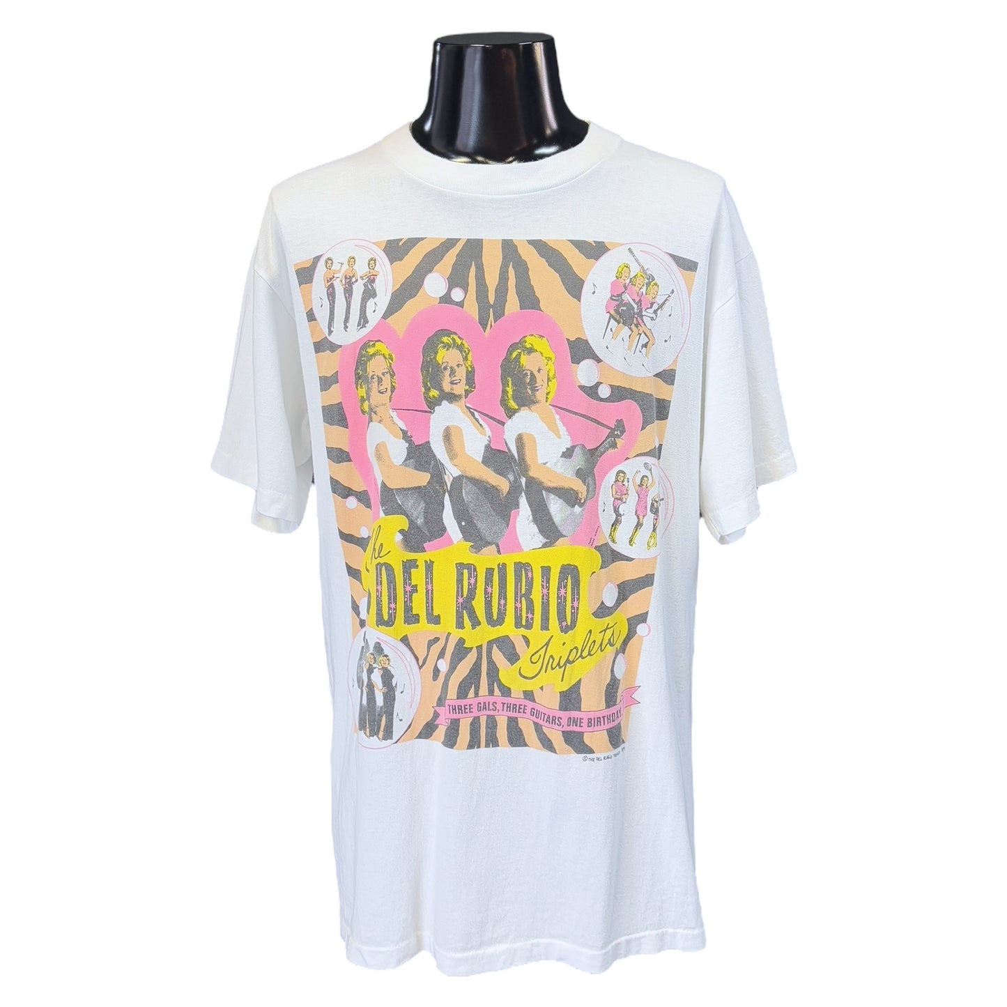 【THE DEL RUBIO TRIPLETS】デルルビオトリプレッツ 90's Vintage Tシャツ L