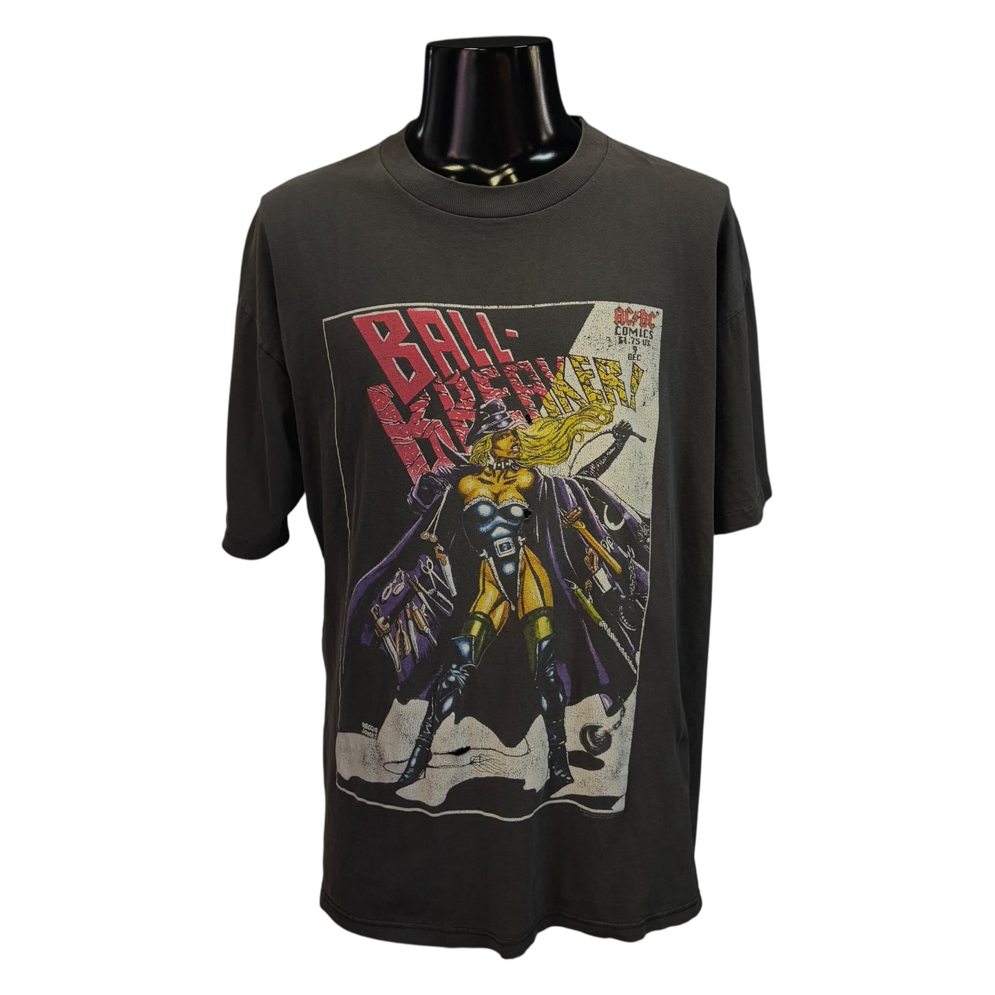 【AC/DC】エーシーディーシー 1995 Comics Ball Breaker Tour Vintage Tシャツ XL