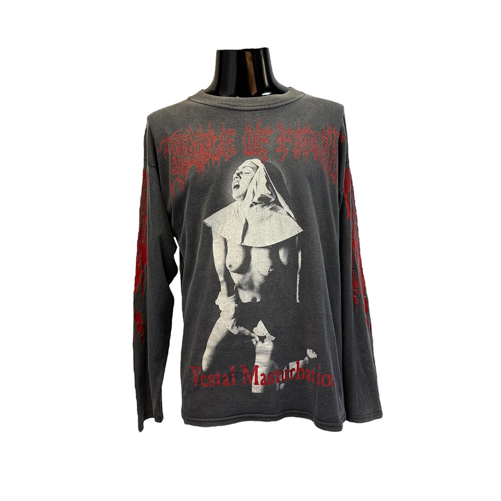 [CRADLE OF FILTH] Cradle of Filth Vestal Masturbation Long T-Shirt (XL)