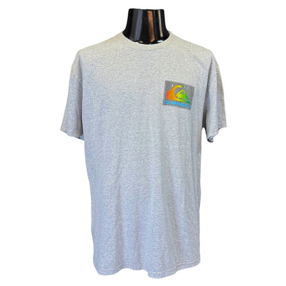 [QUIKSILVER] Quicksilver Logo Print T-shirt L