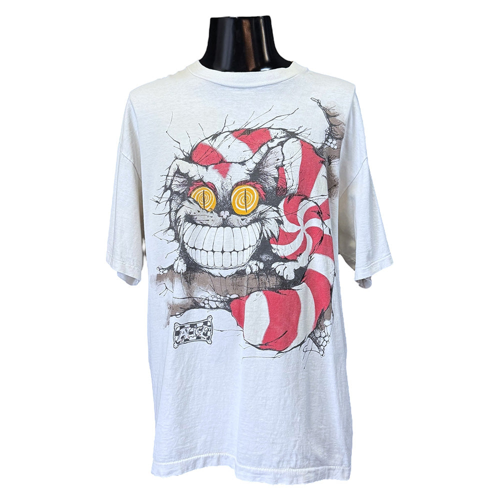 【ALICE IN WONDERLAND】アリスインワンダーランド チェシャ猫 Vintage Tシャツ 2XL