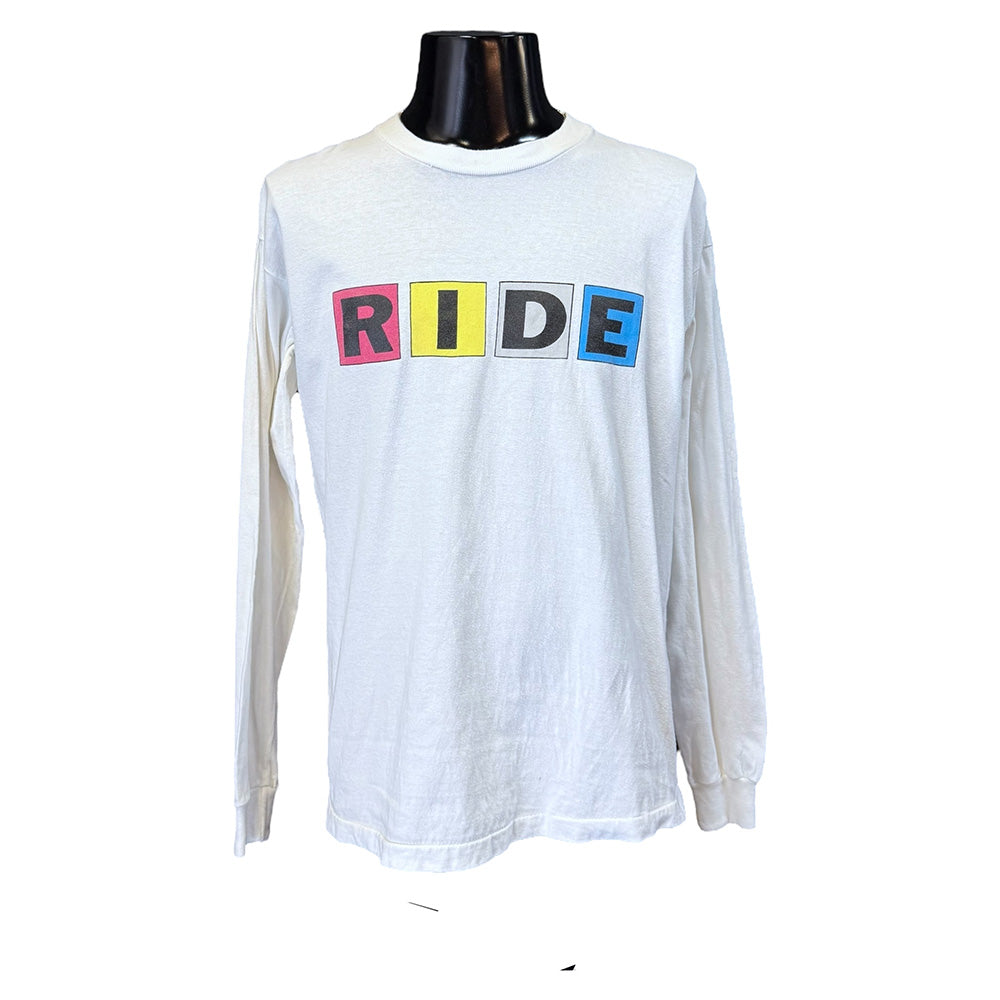 【RIDE】ライド “CMYK” 90s Vintage ロングTシャツ