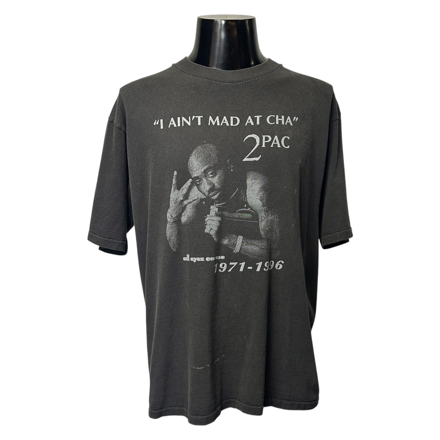 2PAC "I AIN'T MAD AT CHA ALL EYEZ ON ME" Vintage T-shirt, size XL
