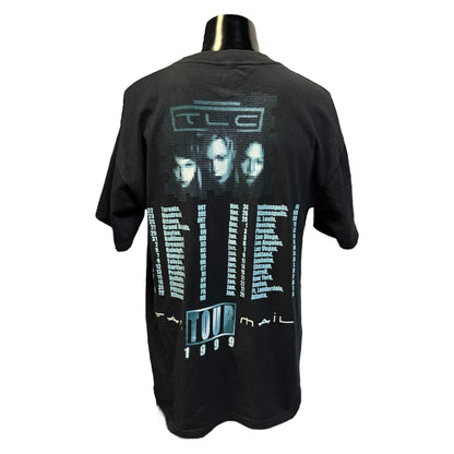 [TLC] TLC "Fan Mail Tour 1999" 90's Vintage T-shirt, size XL