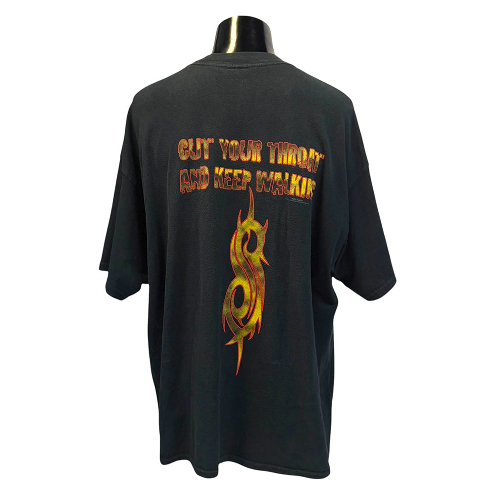 Slipknot Cut Your Throat and Keep Walking T-Shirt, Size 2XL