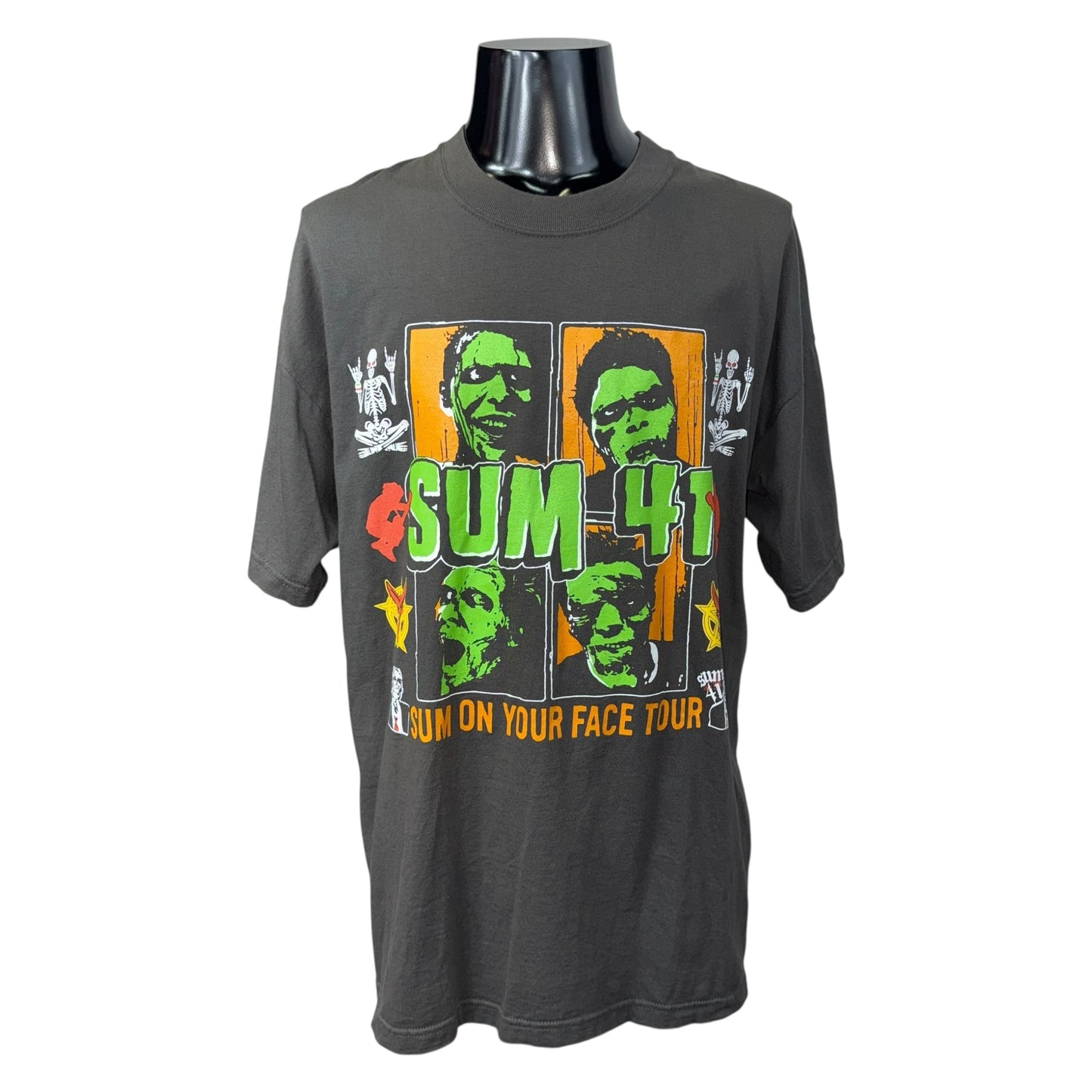 【SUM41】サム41 SUM ON YOUR FACE TOUR Tシャツ XL