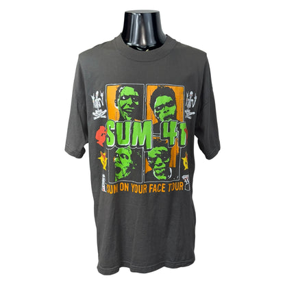 【SUM41】サム41 SUM ON YOUR FACE TOUR Tシャツ XL