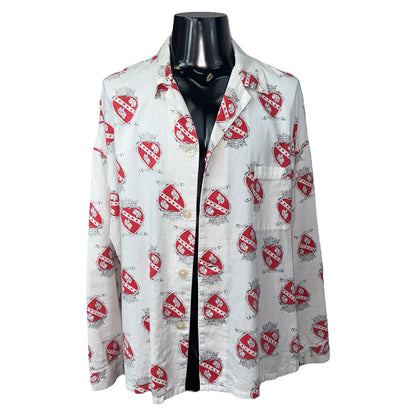 [SAINT MICHAEL] Saint Michael HEART PAJAMA SHIRT M