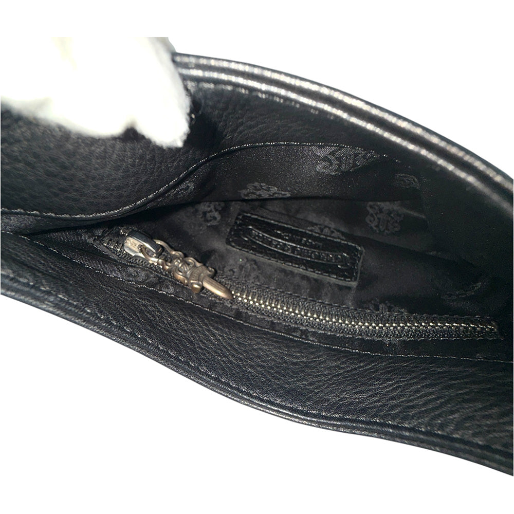 [CHROME HEARTS] Chrome Hearts VIV BAG Dagger Leather Shoulder Bag Black