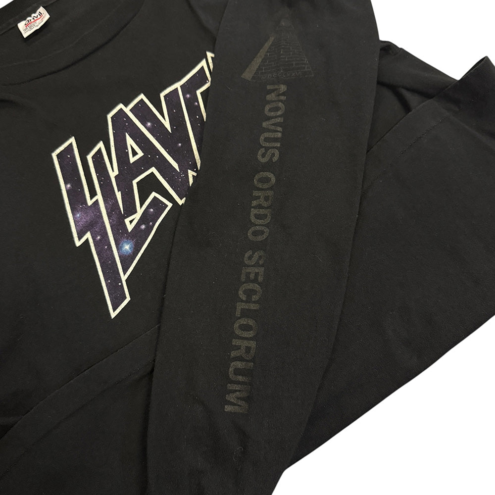 【SLAYER】スレイヤー "Alien Graphic" 90's Vintage ロングスリーブ Tシャツ XL