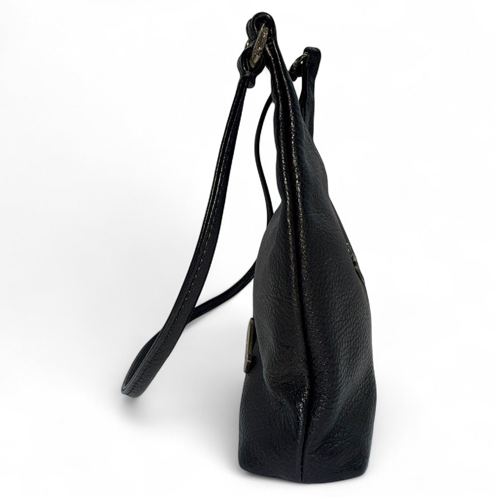 [CHROME HEARTS] Chrome Hearts VIV BAG Dagger Leather Shoulder Bag Black