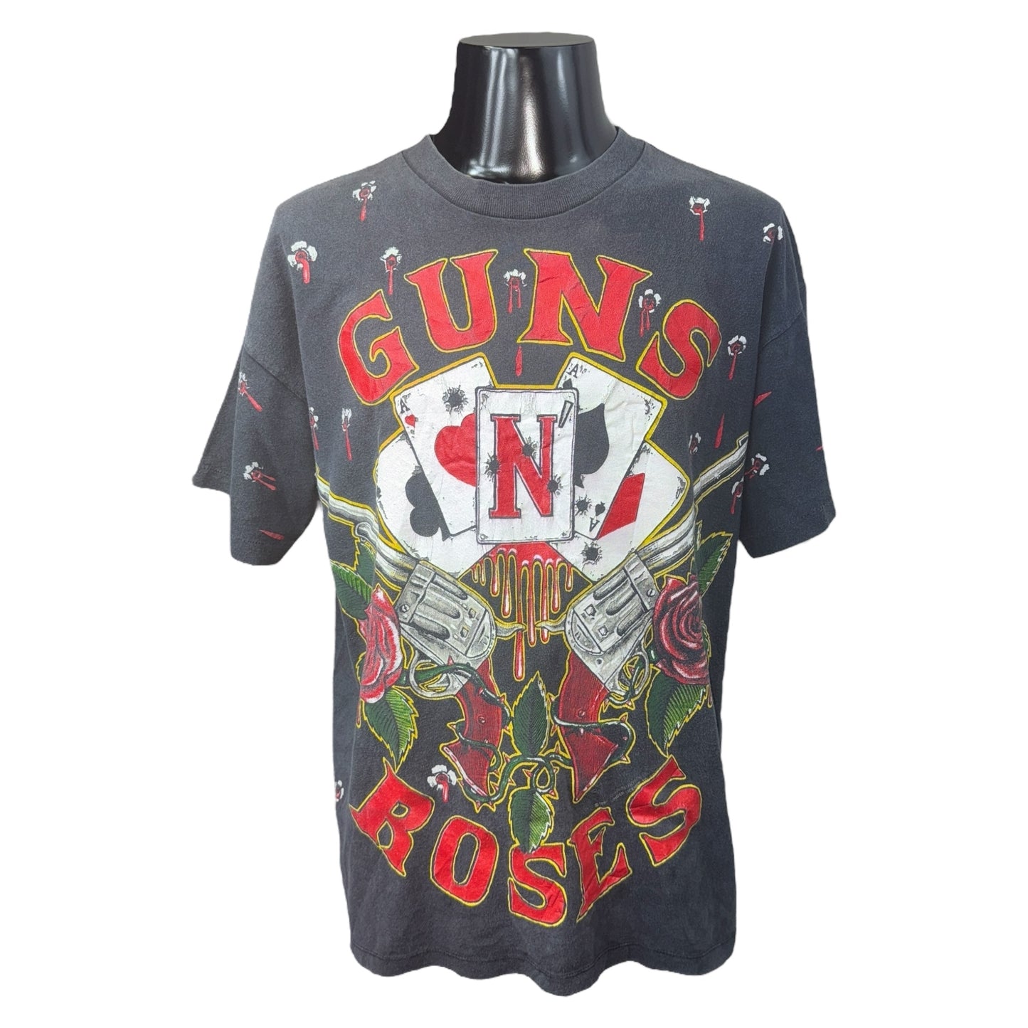 【GUNS N´ ROSES】ガンズアンドローゼズ GUNS ROSE OVP Vintage Tシャツ XL