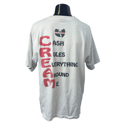 [WU-TANG CLAN] Wu-Tang Clan CREAM Vintage T-shirt XL