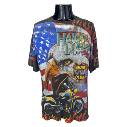 【HARLEY-DAVIDSON】ハーレーダビッドソン Vintage Tシャツ Lサイズ相当