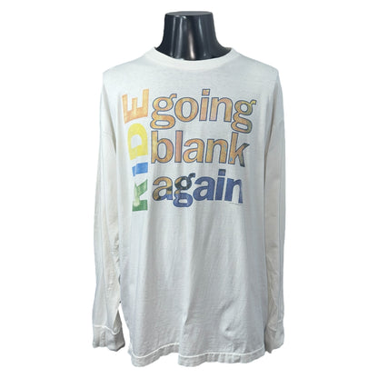 【RIDE】ライド "Going Blank Again" 90's Vintage ロングスリーブ Tシャツ XL