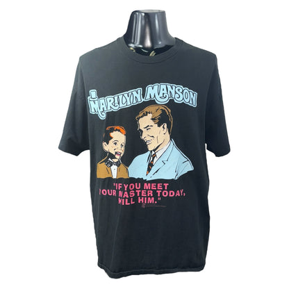 [MARILYN MANSON] Marilyn Manson 1996 Copyright 90's Vintage T-shirt
