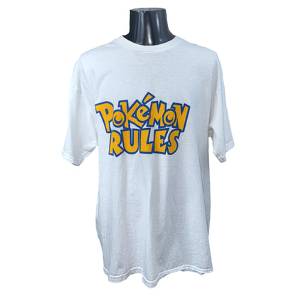 【POKEMON】ポケモン POKE’MON RULES Tシャツ XL