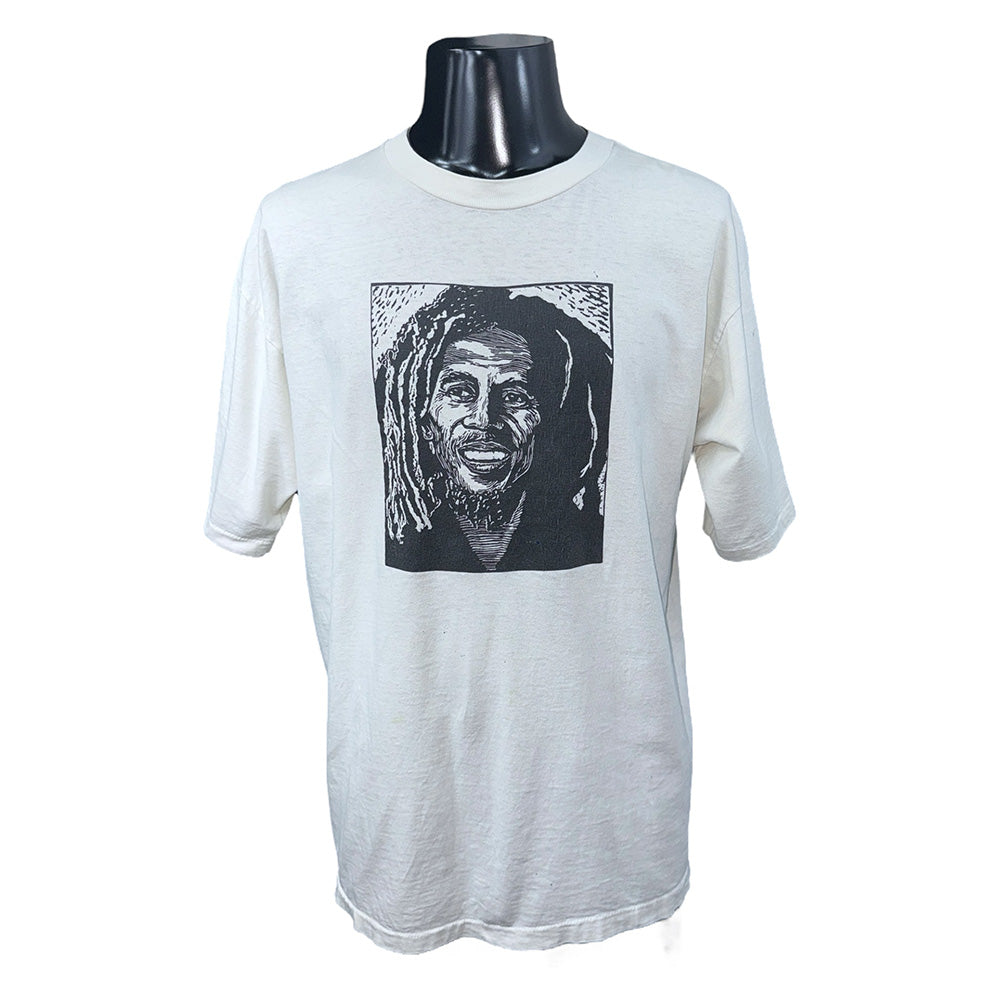 [BOB MARLEY] Bob Marley 50th Anniversary Vintage T-shirt XL