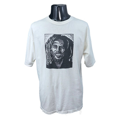 [BOB MARLEY] Bob Marley 50th Anniversary Vintage T-shirt XL