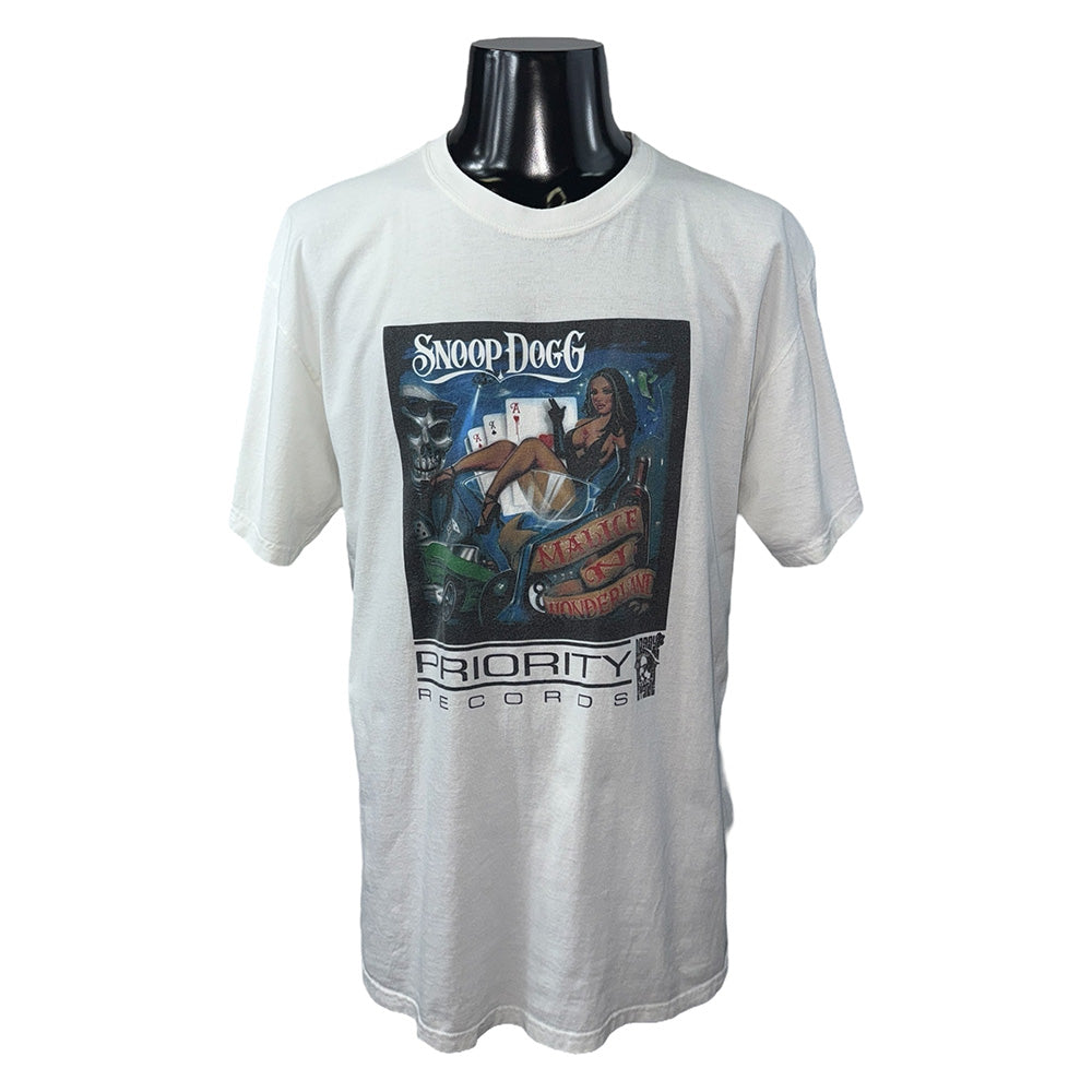 【SNOOP DOGG】スヌープドッグ "Malice n Wonderland" Tシャツ XL