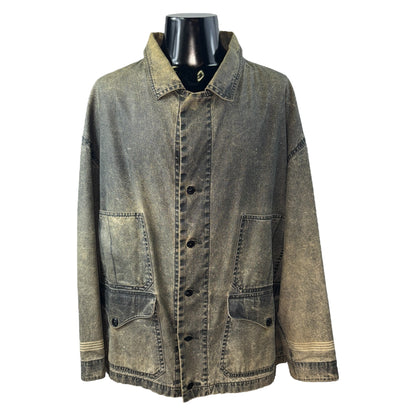 【STONE ISLAND】ストーンアイランド 80's Vintage セイルクロス カバーオール XL