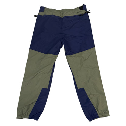 [GUCCI x THE NORTH FACE] Gucci x The North Face two-tone nylon pants, size L